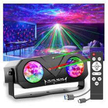 Disco Lights Party Light,Disco Ball Galaxy Projector Party Disco Lights with Newly Remote Control DJ Lights for Parties Disco Indoor Outdoor Decor Da
