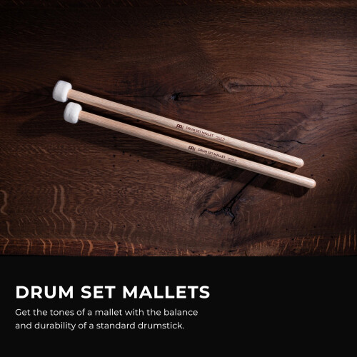 Meinl Stick & Brush Medium Drum Set Mallet (SB401) 1