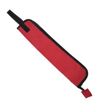 Tiiyee Drum Stick Storage Bag, Lightweight Water Resistant Oxford Cloth Red