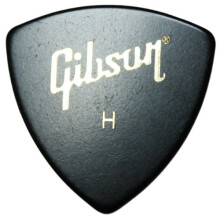 12 x Gibson Wedge Heavy Guitar Picks In A Handy Pick Tin
