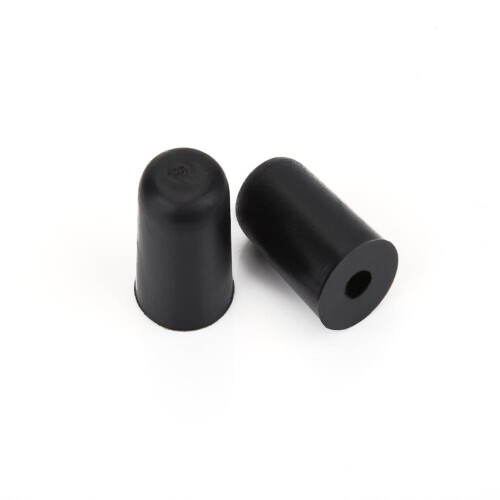 Cello Non-Slip Cap, 4Pcs Black Rubber Tip for Cello Endpin Instrument Protector 1