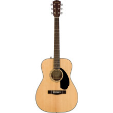 Fender CC-60S Concert Acoustic Guitar for Beginners, Natural