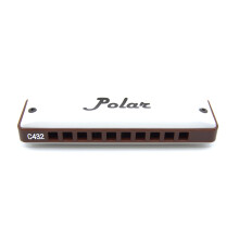 Harmo Polar Earth harmonica tuned to 432hz for Meditation and Healing (D)