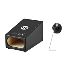 Meinl Percussion Snarebox Sound Effect Instrument - Foot Instrument with Snare Sound - Including Beater - Baltic Birch, Black (SNAREBOX)