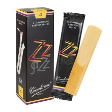 Vandoren "ZZ" Baritone saxophone reeds, box of 5 - Strength 4