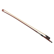 3/4 Cello Bow with Horsetail Hair, Brown Violin Style Bow for Students