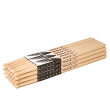 VAISOENY Drum Sticks, Maple Wood 5A Drumsticks with Teardrop Tip, 12 Pairs