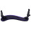 Viva Flex Violin Shoulder Rest 4/4-3/4 - Purple/Transparent 1