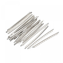 sourcing map Acoustic Guitar Fret Wire Guitar Fretboard 20 Fret 2.2mm Silver Tone for Guitar Fingerboard Replacement, Pack of 40