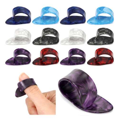 12 Pcs Guitar Thumb Picks, Banjo Picks Guitar, Thumb Pick