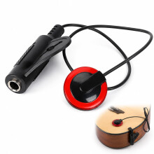 Piezo Contact Pickup Mic for Acoustic Guitar Ukulele Violin Banjo Harp