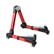 MEELAND Foldable Guitar Stand, Universal A-Frame Guitar Stand, Adjustable and Portable Guitar Rest for Acoustic Guitars,Electric Guitars, Bass and Uk