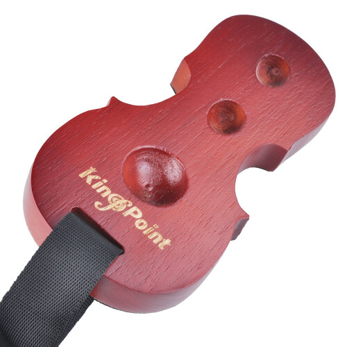 KingPoint Solid Wood Cello Endpin Rest Non-slip Stopper Anchor Protector Pad Cello Shape 2