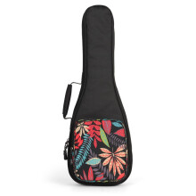 Surwin Ukulele Case Bag, Ukulele Gig Bag for 21 23 26 Inch Ukulele, Backpack Adjustable Ukulele Cover Padded Bag for Concert, Soprano, Tenor (21inch,