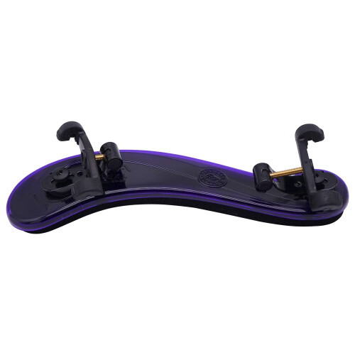 Viva Flex Violin Shoulder Rest 4/4-3/4 - Purple/Transparent 1