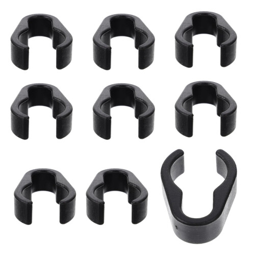GANAZONO Microphone Cable Clamps 10 X Mic Cable Clamps