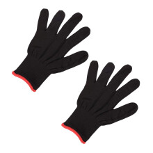 S-TROUBLE 2PCS Anti-slip Nylon Gloves Guitar Bass Glove Musical Instrument Practice Hand Cover for Electric Acoustic Guitars Players
