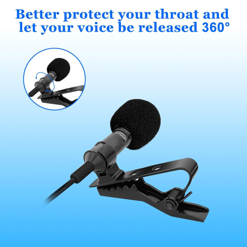 24PCS Microphone Covers, Lavalier Mic Clips and Foam Windscreens 2
