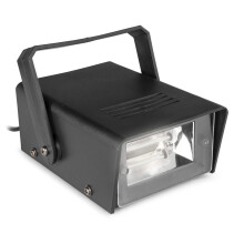 BeamZ BMS50 Mini Flashing Strobe Light, Adjustable Speed, Compact Strobe Effects, Perfect Disco Lights for Parties, Events, DJ Sets, and Durable Ligh