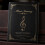Music Folder A4, 40 Pages Sheet Music Folder Black Gold, Vertical Insert 2