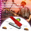 Pick-a-Palooza DIY Guitar Pick Punch Gift Pack with Pick Punch Tool - Red 3