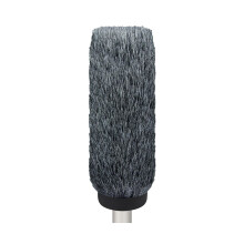 SOULWIT Microphone Furry Windscreen for Rode (RØDE) NTG3 (NTG-3) RF-Bias Shotgun Microphone, Wind Muff Pop Filter Mic Cover - Black