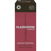 Rico Plasticover 4.0 Strength Reeds for Soprano Sax (Pack of 5)