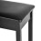 Mirage PB117 Piano Stool Bench - Matt Black Finish 4