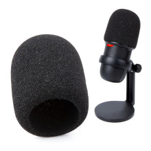 YOUSHARES SoloCast Microphone Windscreen - Professional Foam Mic Covers Mic Windscreen Compatible with HyperX SoloCast Mic for Filter Ambient and Bre