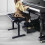 FILISITE Adjustable Piano Pedal Extender, Solid Wood with 3 Pedals,White 2