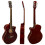 Tiger ACG3-RD Full Size Acoustic Guitar Package - Red 2