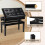 Clevich Double Piano Stool Adjustable 48-58 with Storage,Piano Bench 4