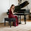 Clevich Double Piano Stool Adjustable 48-58 with Storage,Piano Bench 3