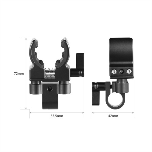 (New Version) SMALLRIG Shotgun Microphone Shock Mount - 1993B 1
