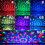 EluDizko Disco Party Light, DJ Stage Light, with Remote Control 3pack 4