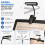 SumDirect Clip-on Installable Batteries LED Music Stand Light with Adapter 3