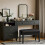 Clevich Double Piano Stool Adjustable 48-58 with Storage,Piano Bench 6