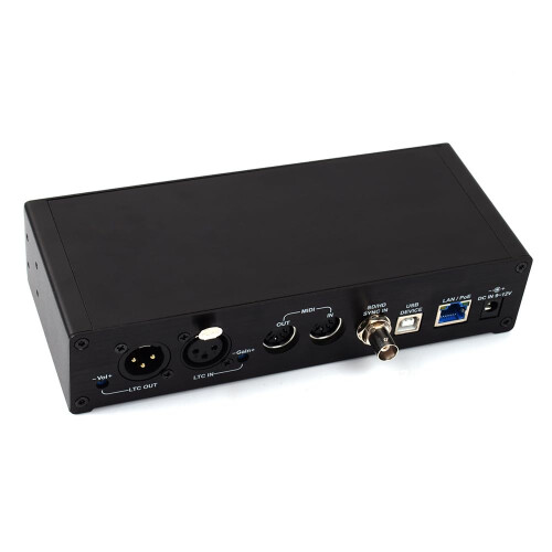 DOREMiDi Timecode Center MTC-30 Supports Timecode Reader Generator Converter SMPTE LTC ArtTimeCode RTP-MIDI MMC PoE(MTC-30) 2