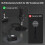Cubilux XLR Mic Mute Switch, PTT/PTM Push to Talk LED Button 6