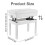 Piano Bench with Storage, Adjustable Heightl , PU Leather Padded White 4