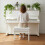 Piano Bench with Storage, Adjustable Heightl , PU Leather Padded White 2