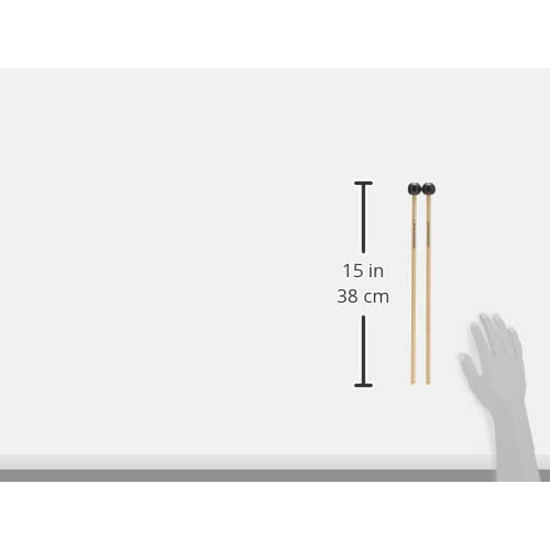 Percussion Plus PP079 Professional Glockenspiel Mallets - Hard Plastic 2