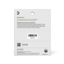 D'Addario Organic Reserve Alto Sax Reeds Strength 3.0, 3-Pack