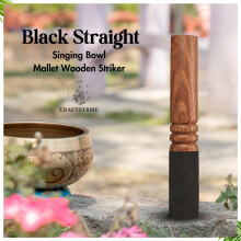 Craftstribe Tibetan Singing Bowl Mallet Suede Wooden Striker Leather Wrapped Meditation Mallet Sound Bowl Stick Meditation Yoga Craftstribe Tibetan S