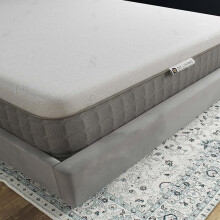 DS Living Memory Foam Mattress Topper With Cover, Single Bed 2 Inch Thick - Soft Flexible Memory Foam Design Made in UK, For Pressure Relieving and Ba