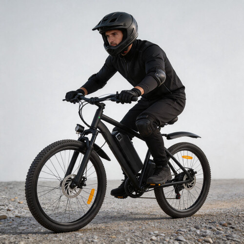 26" Electric Bike 48V13AH Remove Battery 7-speed 2