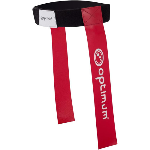 Optimum Optimum Tag Rugby Belt with Flags – Adjustable Rugby Training Belt
