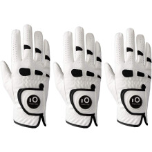 FINGER TEN Golf Gloves Men with Ball Marker 3 Pack (XXL, Right)