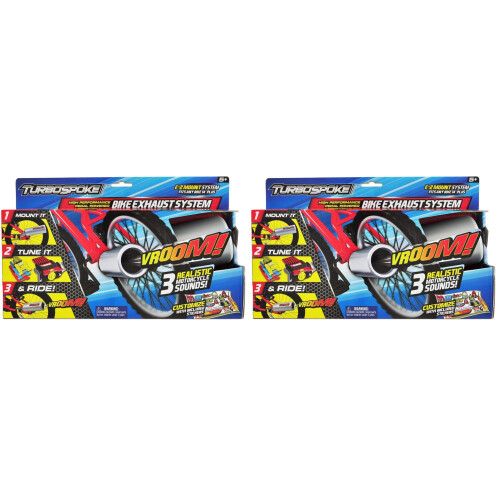 Turbo Spoke TS004 Exhaust System (Pack of 2)