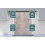 Printed Glass Kitchen Splashback - Natural white stone texture background. tile stone background 600x700mm 2
